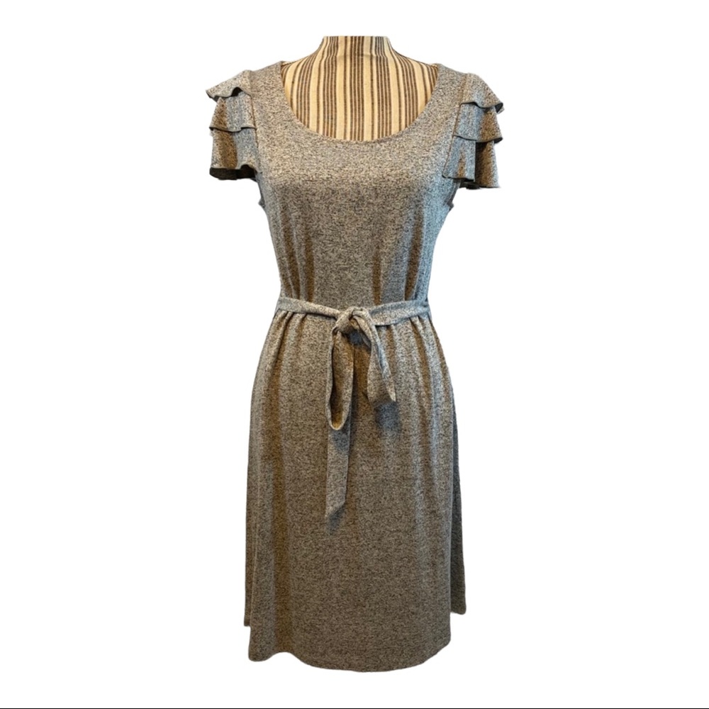 Loft gray soft and comfy cute dress